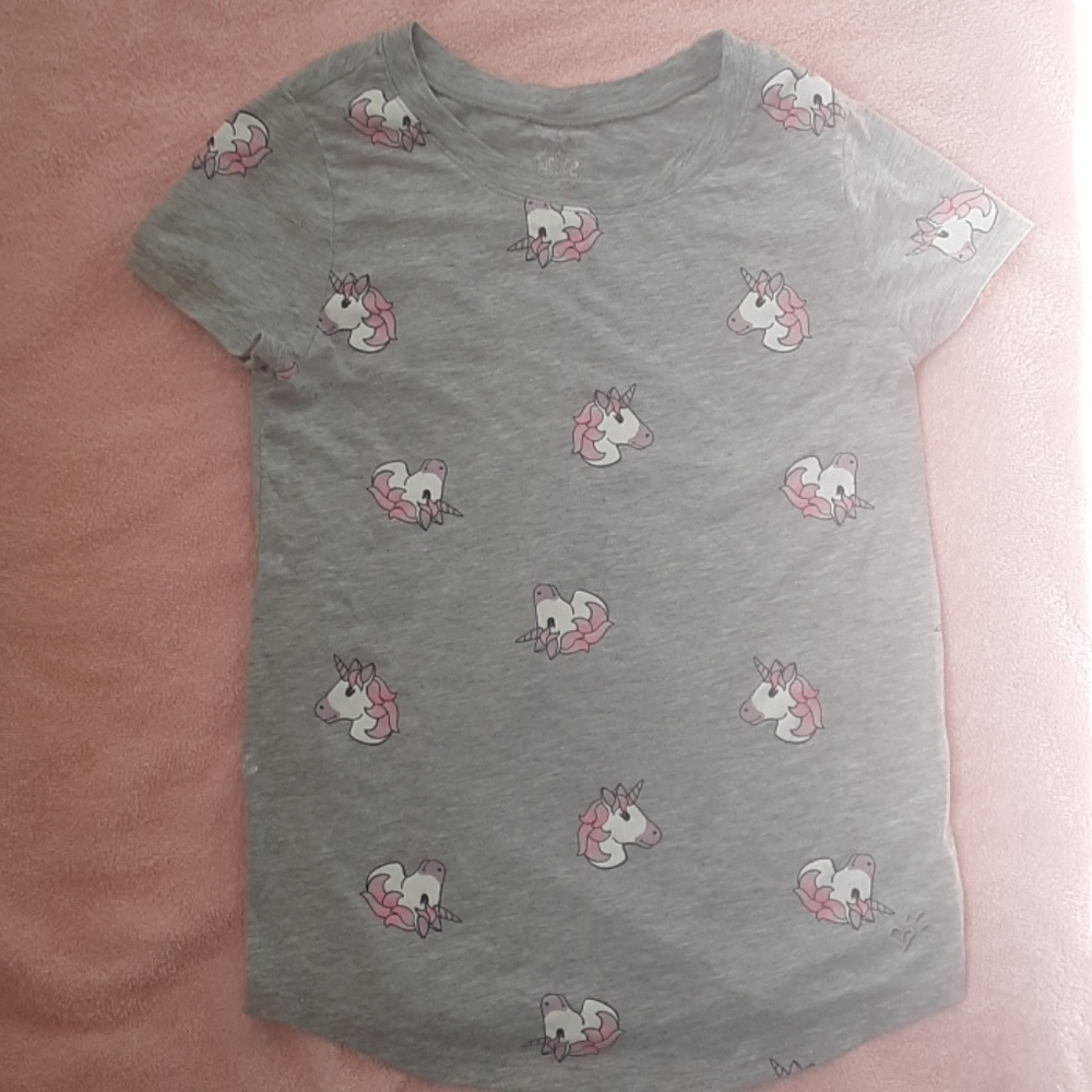 Justice Unicorn pattern shirt